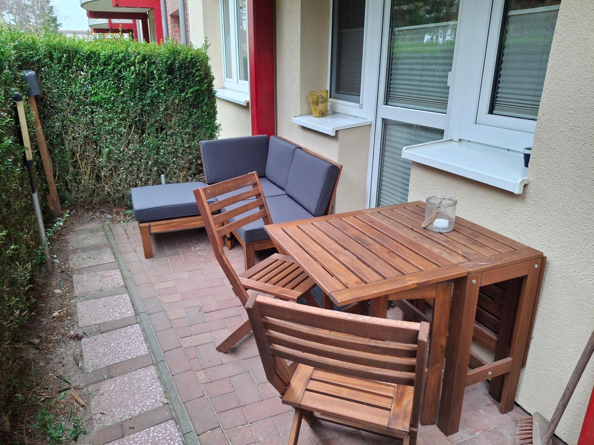 Kleine Ferienwohnung Am Strand In Kuehlungsborn Exterior foto